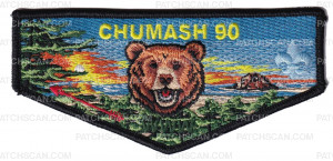 Patch Scan of Chumash 90 Morro Bay flap
