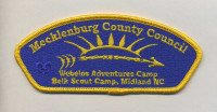 Webelos Adventures Camp - MCC  Mecklenburg County Council #415