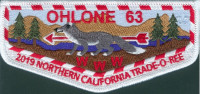 Ohlone 63 - pocket patch Pacific Skyline Council #31