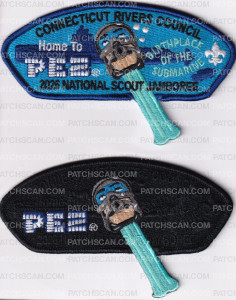 Patch Scan of 475267- Submarine - National Scout jamboree 