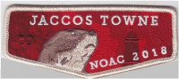 JACCOS Towne NOAC 2018 Flap set Crossroads of America Council #160