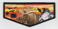 Totanhan Nakaha Thank you Flap Northern Star Council #250