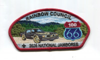 Rainbow Council 2026 NJ black car JSP red bdr Rainbow Council #702