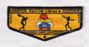 Patch Scan of 2025 CONCLAVE WAGION 6 OA FLAP