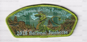 Patch Scan of Chippewa Valley Council Jamboree Set