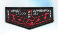 Akela Wahinapay 232 NOAC 2024 Flap (Bottle Set) Caddo Area Council #584