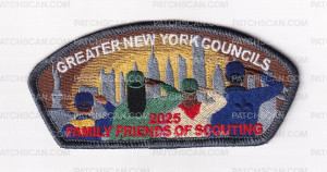 Patch Scan of Family Friends of Scouting 2025