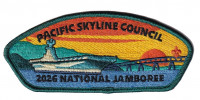 Pacific Skyline Council 2026 NJ aircraft carrier JSP green border Pacific Skyline Council #31