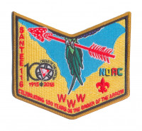 K124316 - PEE DEE AREA COUNCIL - NOAC 2015 POCKET (GOLD) Pee Dee Area Council #552 - merged with Indian Waters Council #553