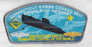 Patch Scan of CRC National Jamboree 2017 Nautilus #11