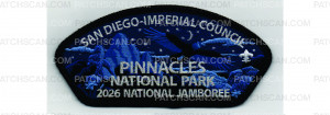 Patch Scan of 2026 National Jamboree CSP Pinnacles (PO 103163)