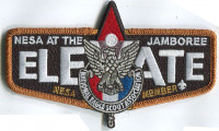 NESA MEMBER JAMBOREE FLAP NATIONAL EAGLE SCOUT ASSOCIATION