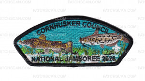 Patch Scan of Cornhusker Council Jamboree 2026 CSP (Fish)