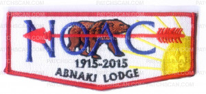 Patch Scan of ABNAKI LODGE NOAC FLAP