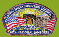 Great Smoky Mountain Council 2026 NJ 250 Liberty Bell JSP rwb border Great Smoky Mountain Council #557