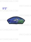Patch Scan of Colonial Virginia Council 2023 NSJ JSP fish #1