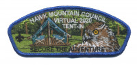 Secure the Adventure (Blue Metallic) Hawk Mountain Council #528