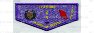 Patch Scan of 25 Hours of Service Flap (PO 103452)
