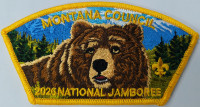 Montana Council 2026 National Jamboree JSP bear Montana Council #315