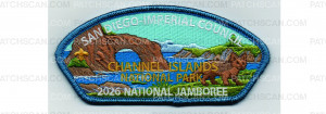 Patch Scan of 2026 National Jamboree CSP Channel Islands (PO 103158)