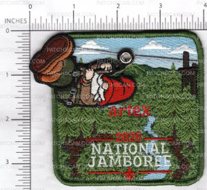 Patch Scan of Artex 2026 Jamboree Patch Giveaway