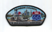 Rainbow Council 2026 NJ police car JSP black border Rainbow Council #702
