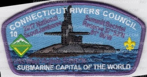 Patch Scan of CRC National Jamboree 2017 West Virginia #10