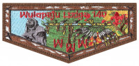 BAC WULAPEJU LODGE STATUE FLAP Blackhawk Area Council #660