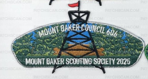 Patch Scan of Mount Baker Council Scouting Society