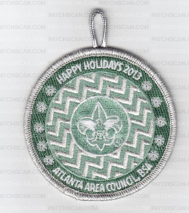 Patch Scan of ATLANTA AREA COUNCIL HOLIDAY 2013