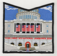 Yowlumne 303 2026 National Jamboree pocket patch black border Golden Empire Council #47