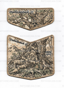 Patch Scan of 194167 - old gold lodge flap