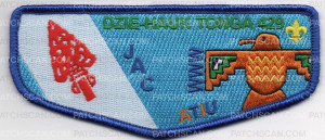 Patch Scan of DZIE-HAUK TONGA 429 FLAP BLUE