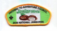 Pathway to Adventure Council 2026 NJ Junior Mints JSP gold border Pathway to Adventure Council #