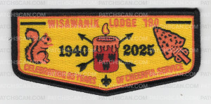 Patch Scan of Wisawanik 190 1940 2025 flap black border
