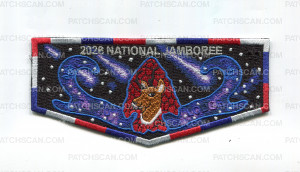 Patch Scan of Tannu 346 2026 National Jamboree flap