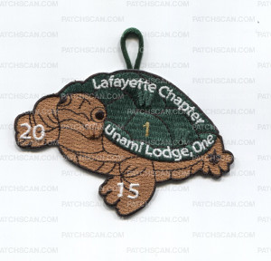 Patch Scan of Lafayette Chapter Unami Lodge