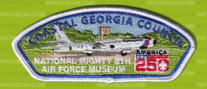 Patch Scan of Coastal Georgia Council 250 Set - Current Bases (CSP-Mighty 8th)