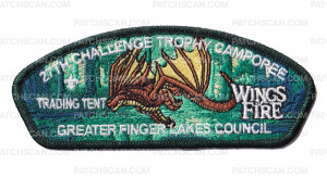 Patch Scan of Challenge Trophy Camporee 2026 (Trading Tent) Mylar
