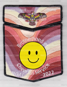 Patch Scan of LENAPE LODGE 8 2022 NOAC FLAP