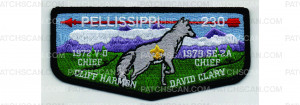 Patch Scan of Chief History Flap #2 (PO 102873)
