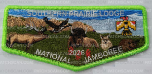 Patch Scan of Southern Prairie 2026 NJ flap lt green bdr