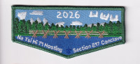 NA TSI HI SECTION E17 CONCLAVE OA FLAP Monmouth Council #347