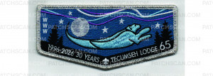 Patch Scan of 30th Anniversary Flap (PO 103689)
