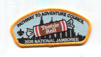 Pathway to Adventure Council 2026 NJ Tootsie Roll JSP gold border Pathway to Adventure Council #