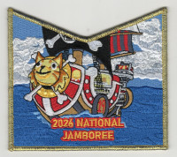 Kittan Lodge 19 2026 National Jamboree pp gold met border Twin Rivers Council #364