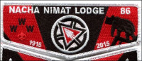 Nacha Nimat Lodge Delegate OA Flap Hudson Valley Council #374