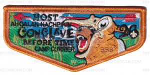 Patch Scan of Chickasaw Council Conclave Flap(Service)