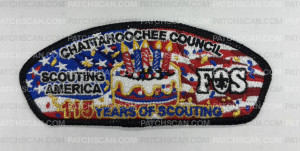 Patch Scan of CHATTAHOOCHEE COUNCIL BIRTHDAY CSP