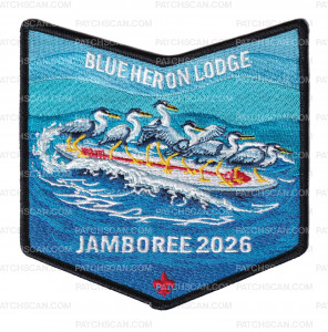 Patch Scan of Tidewater Council Blue heron Lodge Jamboree Fundraiser (Pocket Piece)